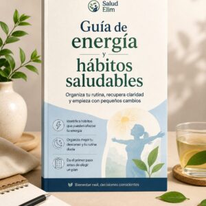 Guía de energía y hábitos saludables