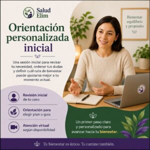 Orientación personalizada inicial